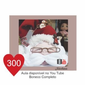 Estêncil de Riscar Rosto de Boneca 300