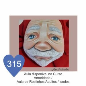 Estêncil de Riscar Rosto de Boneca 315