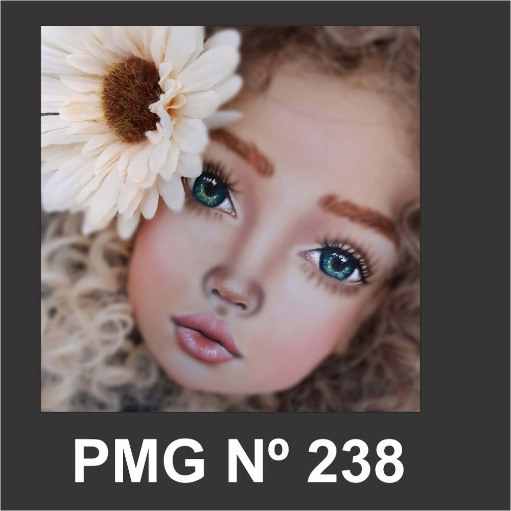 Kit 20 Estêncil de Rostinhos Para Bonecas de Panos - Image 7