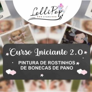 CURSO INICIANTE 2.0/ Brinde 10 Estêncil da Aula