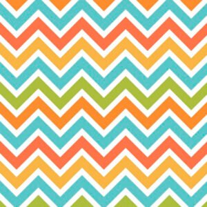 Feltro mewi –  jungle baby – Chevron 25X70CM