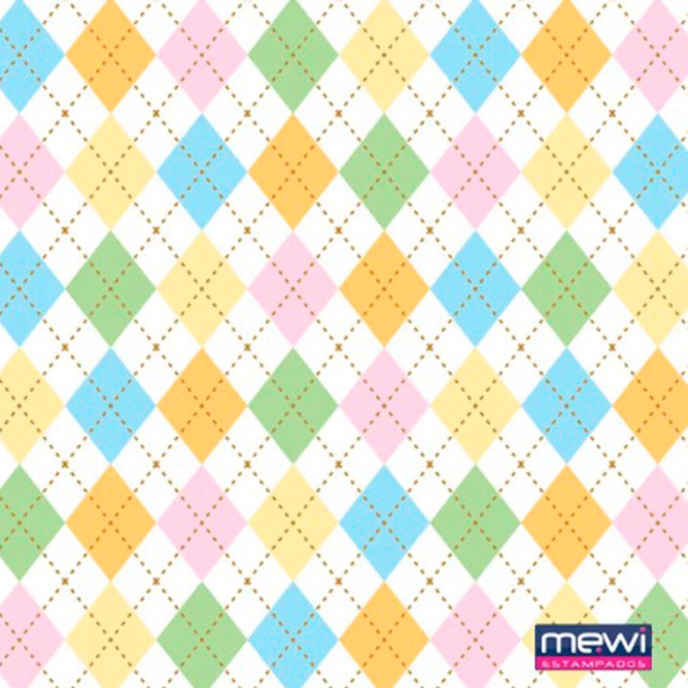 Feltro mewi - Coleção escocês - Color 25X70CM