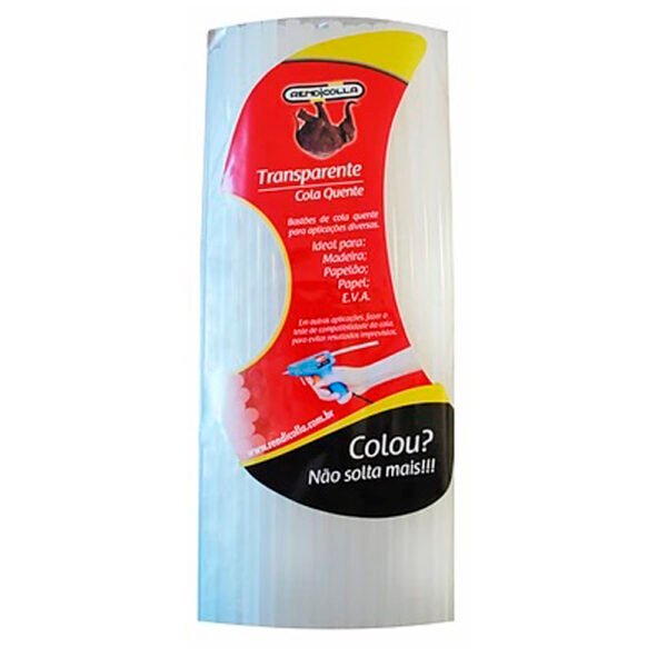 Refil cola silicone bastão transparente pacote com 10 unidades grande - Image 2