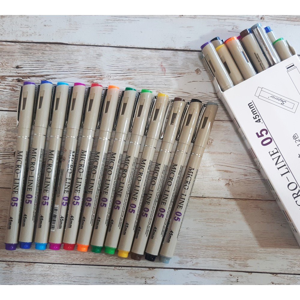 Canetinhas coloridas ponta 0.5 - Image 4