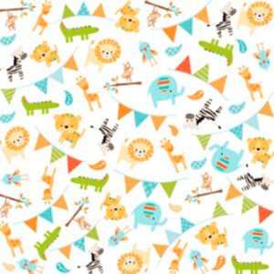 Feltro mewi – Coleção personagens jungle baby 25X70CM