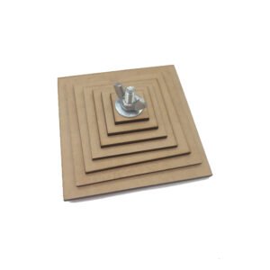 Moldes Circulares em MDF 7 peças