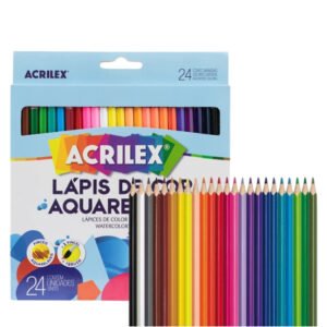 Kit Lápis, Canetinhas, Estêncil, Pinceis  e Aquarela  do Curso Arcoires