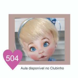 Estêncil de Riscar Rosto de Boneca  504 (cópia)