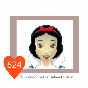 MARATONA  PRINCESAS 04 (ESPECIAL DESENHO) ESTÊNCIL