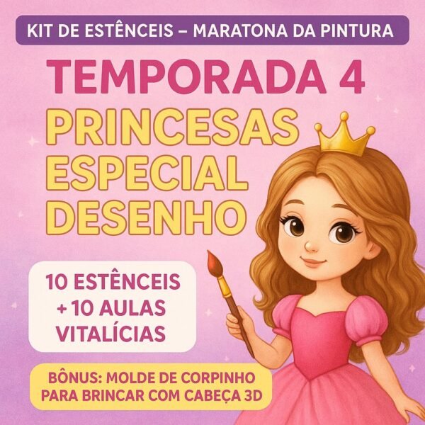 MARATONA  PRINCESAS 04 (ESPECIAL DESENHO)